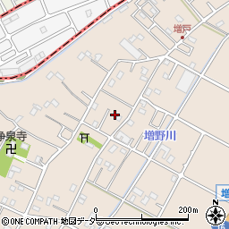 埼玉県春日部市増戸499周辺の地図