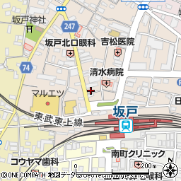 坂戸不動産株式会社周辺の地図