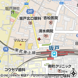 坂戸不動産株式会社周辺の地図