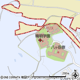 愛泉会精明学園周辺の地図