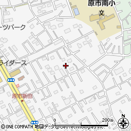 埼玉県上尾市原市4206-7周辺の地図