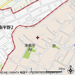 埼玉県春日部市増戸457周辺の地図