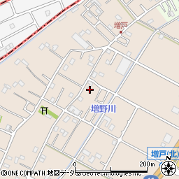埼玉県春日部市増戸610周辺の地図