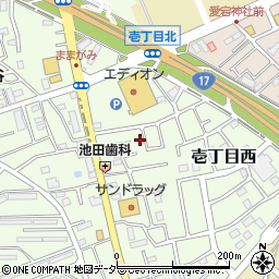 埼玉県上尾市小敷谷806-19周辺の地図
