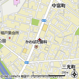 株式会社ワタナベ　坂戸支店周辺の地図