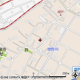 埼玉県春日部市増戸502周辺の地図