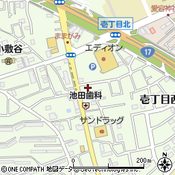 埼玉県上尾市小敷谷811周辺の地図