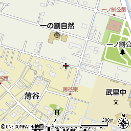 埼玉県春日部市薄谷176周辺の地図