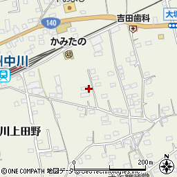 埼玉県秩父市荒川上田野周辺の地図