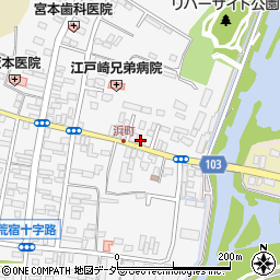 江戸崎合同ハイヤー株式会社周辺の地図