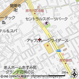 埼玉県上尾市原市252-16周辺の地図