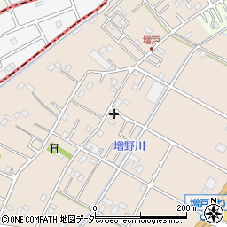 埼玉県春日部市増戸611周辺の地図