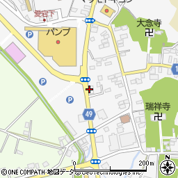 メガネハット　江戸崎店周辺の地図
