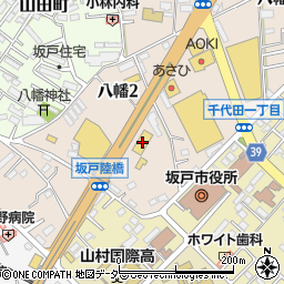 オートバックス・坂戸店周辺の地図