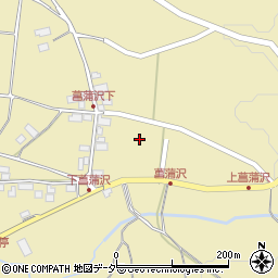 菖蒲沢公民館周辺の地図