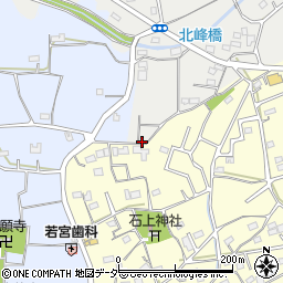 埼玉県坂戸市北峰206周辺の地図