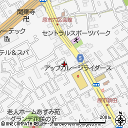 埼玉県上尾市原市252-15周辺の地図