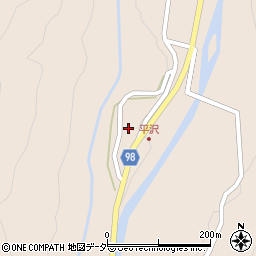 岐阜県下呂市萩原町尾崎3824周辺の地図