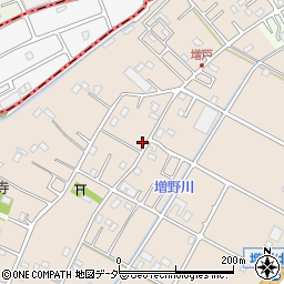 埼玉県春日部市増戸524周辺の地図