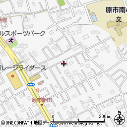 埼玉県上尾市原市4188周辺の地図