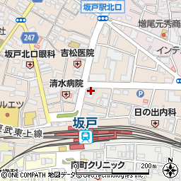 むさし証券株式会社坂戸支店周辺の地図