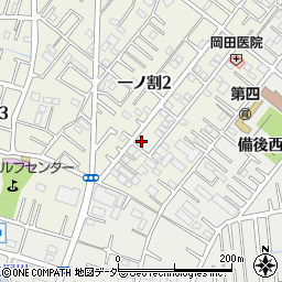 埼玉県春日部市一ノ割2丁目10-8周辺の地図