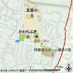 稲荷神社周辺の地図