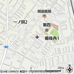 埼玉県春日部市一ノ割2丁目7-39周辺の地図