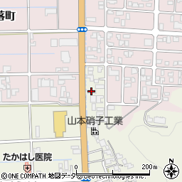 エイベック福井周辺の地図