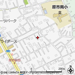 埼玉県上尾市原市4204-5周辺の地図