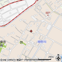 埼玉県春日部市増戸521周辺の地図