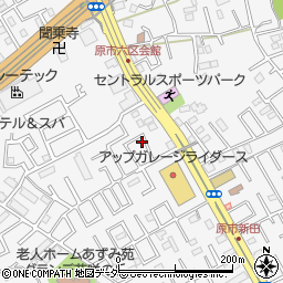 埼玉県上尾市原市252-13周辺の地図