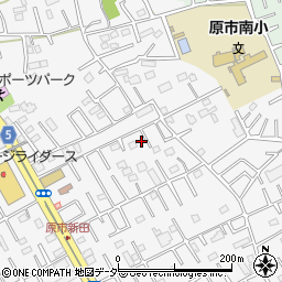 埼玉県上尾市原市4204-8周辺の地図