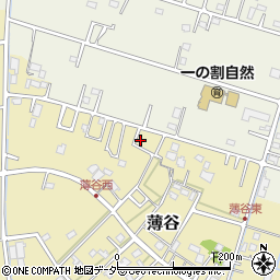 埼玉県春日部市薄谷310周辺の地図