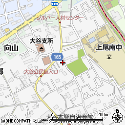 埼玉県上尾市大谷本郷909-1周辺の地図