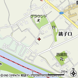 埼玉県春日部市銚子口554周辺の地図