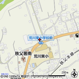 埼玉県　警察署秩父警察署中川駐在所周辺の地図