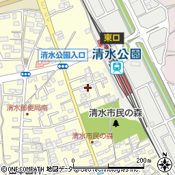 千葉県野田市清水382-42周辺の地図