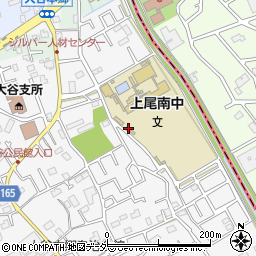埼玉県上尾市大谷本郷840-1周辺の地図