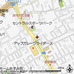 埼玉県上尾市原市4162周辺の地図