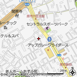 埼玉県上尾市原市252-11周辺の地図