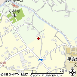 埼玉県上尾市平方3600周辺の地図