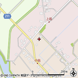 茨城県つくばみらい市中島149周辺の地図