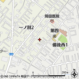 埼玉県春日部市一ノ割2丁目7-43周辺の地図