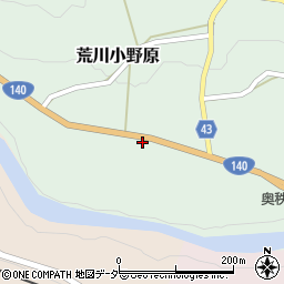 埼玉県秩父市荒川小野原144周辺の地図