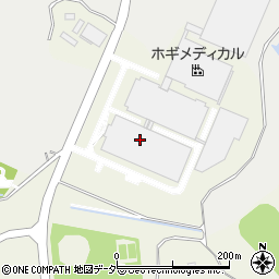 株式会社ホギメディカル　筑波工場周辺の地図