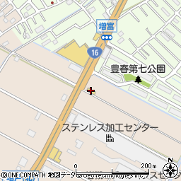 ミニストップ春日部増戸店周辺の地図