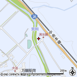 長野県茅野市金沢4103周辺の地図
