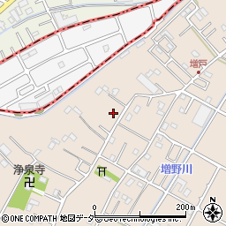 埼玉県春日部市増戸509周辺の地図
