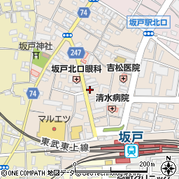 林鞄店周辺の地図